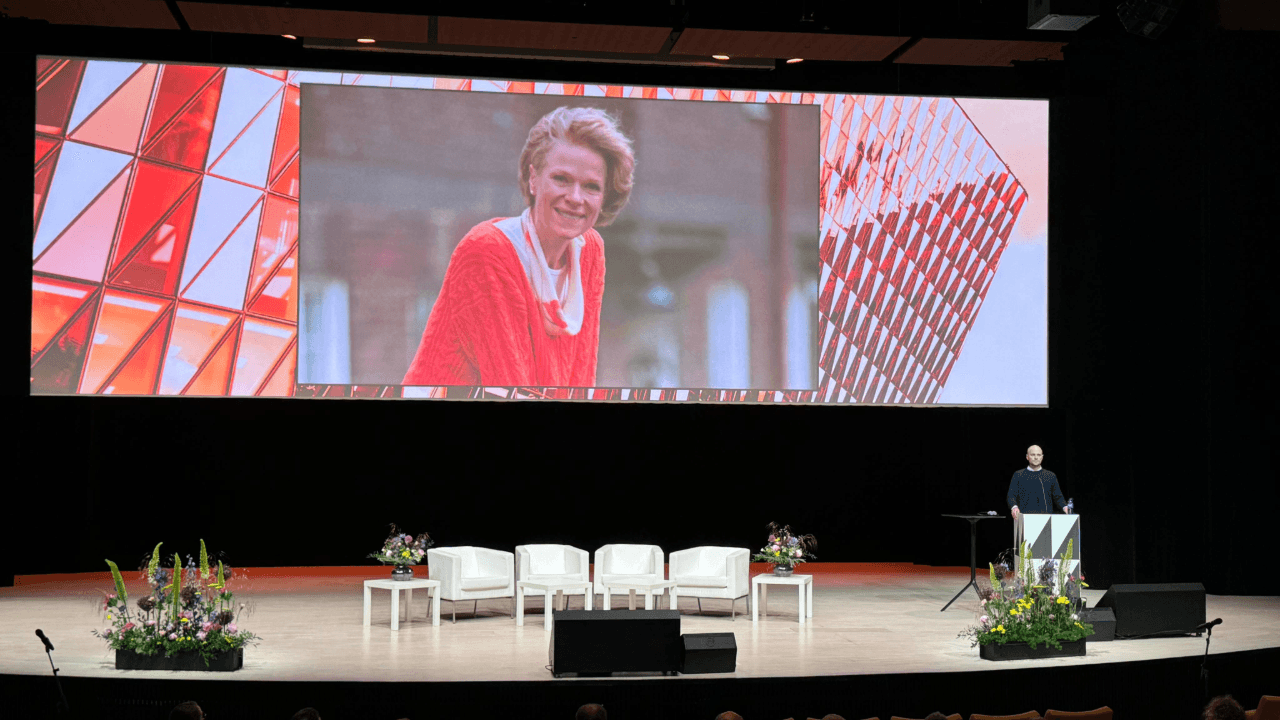 Public under ENCALS-konferensen.